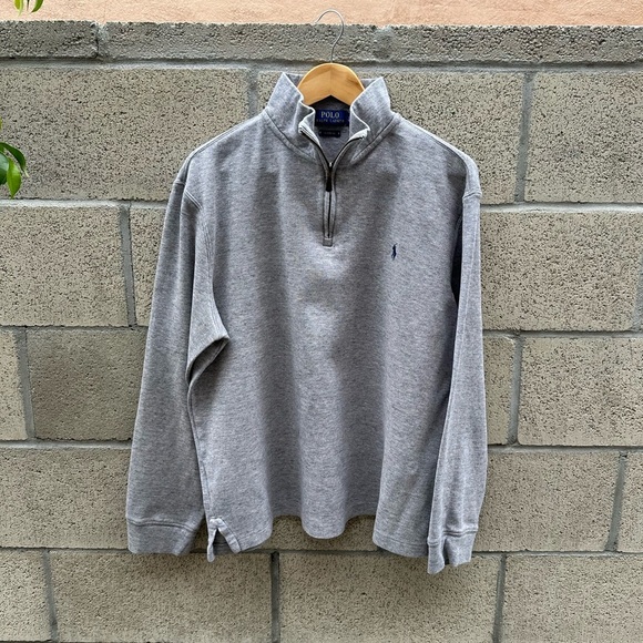 Polo Ralph Lauren Other - Ralph Lauren Estate-Rib Mockneck Pullover In Grey Men’s Size L